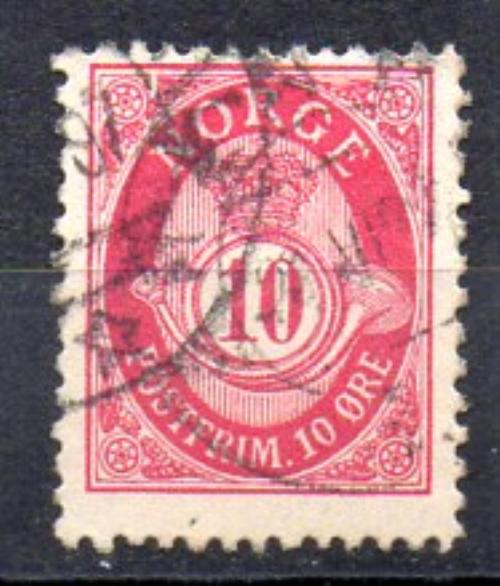 挪威 1894/07年 米歇尔编号 50B (o)